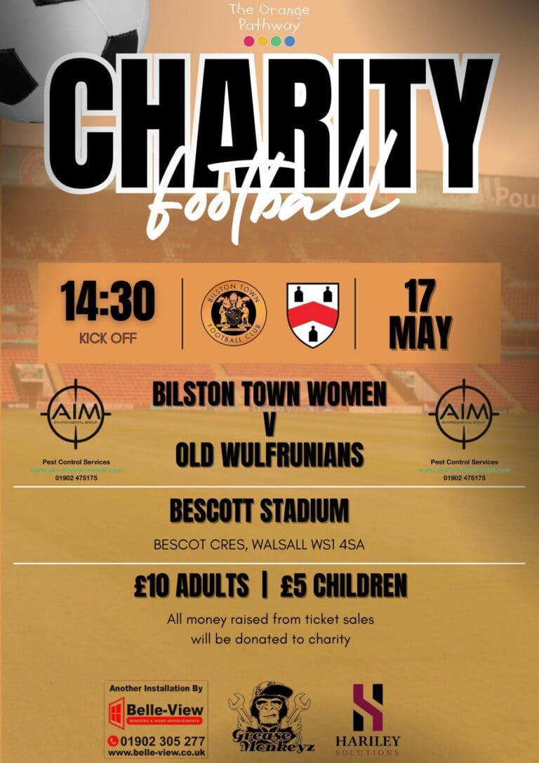 Charity Football Match - Bilston Town Women V Old Wulfrunians