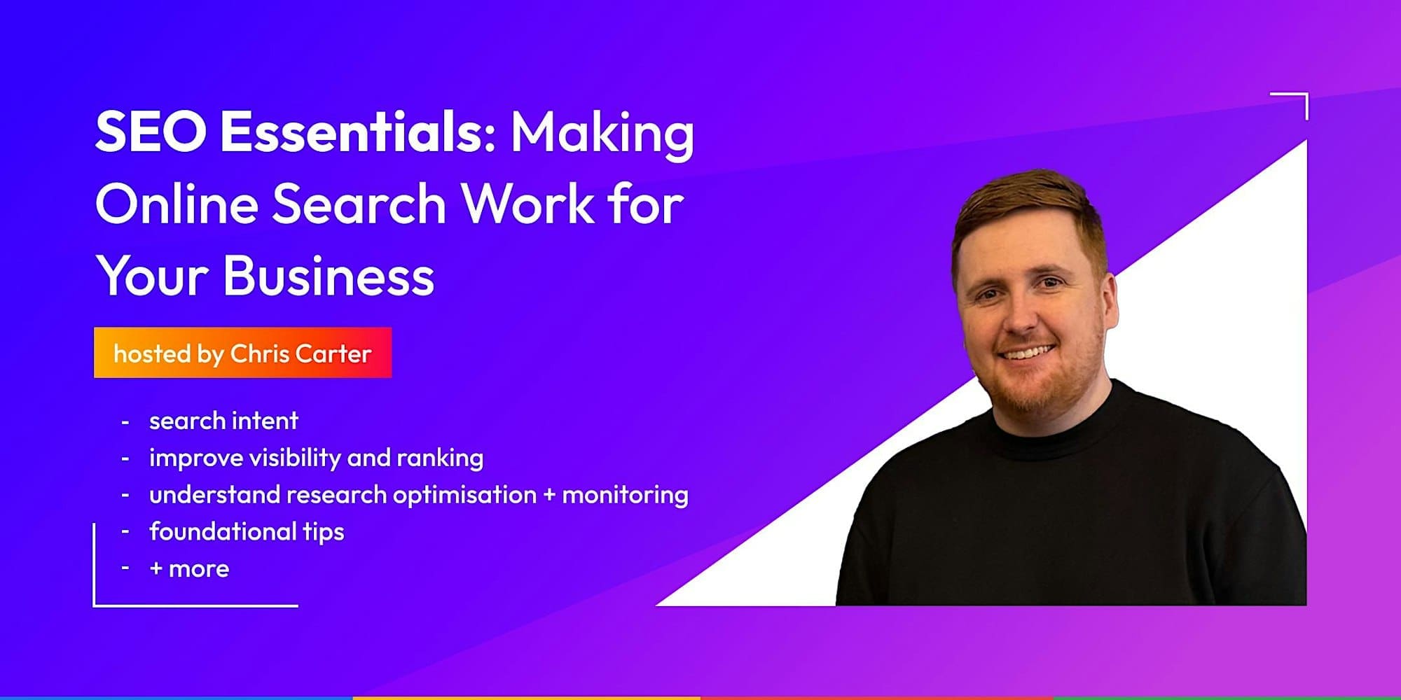 SEO Essentials: Making Online Search Work for Your Business Seminar, Presented by VOiD Applications