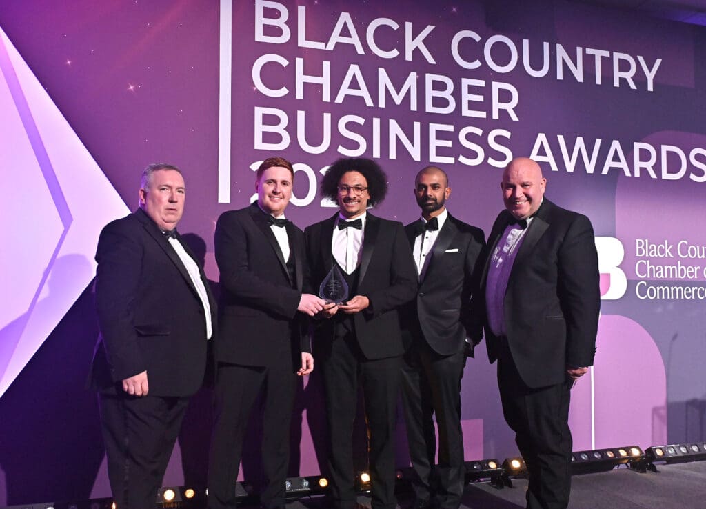 VOiD Applications Win Prestigious Professional Service Award at the Black Country Chamber of Commerce Awards 2023