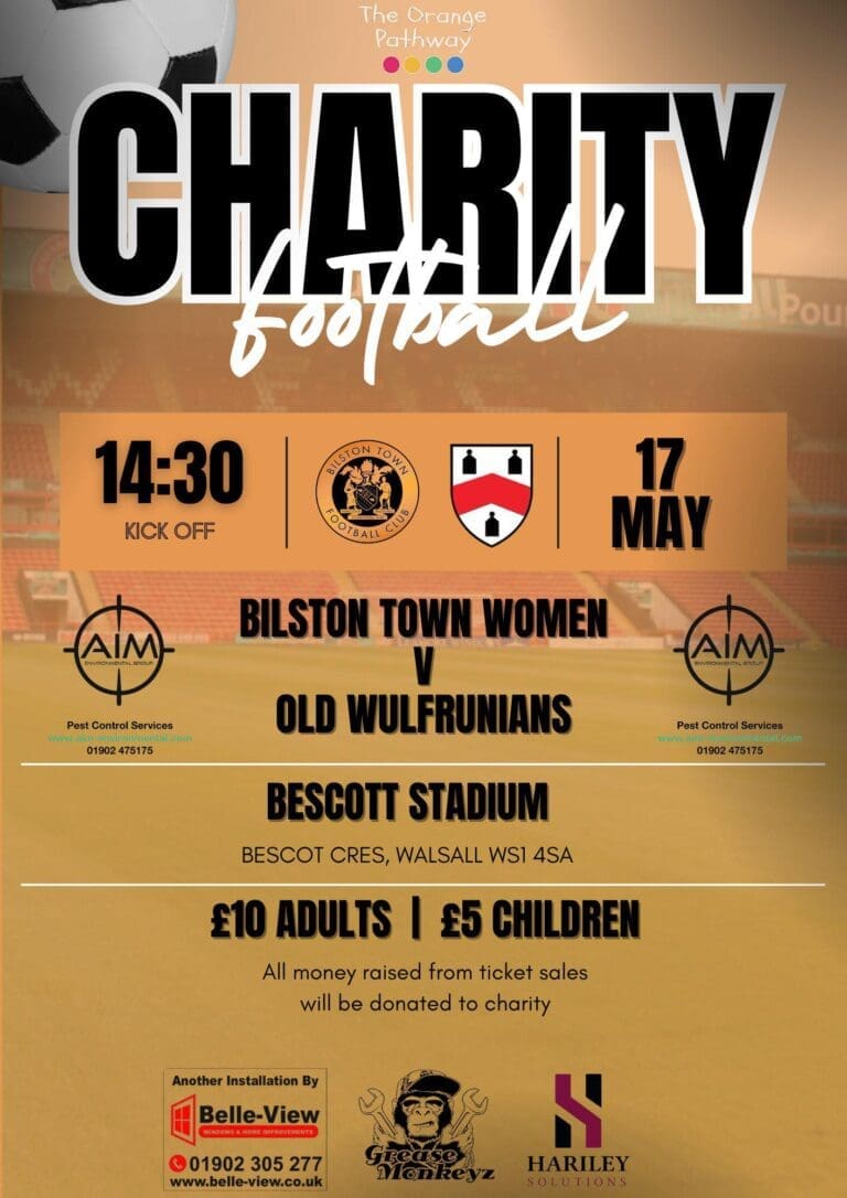 Charity Football Match - Bilston Town Women V Old Wulfrunians