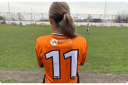 Grace: Number 11 Bilston Town FC, VOiD Applications Sponsored Player