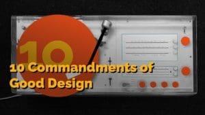 10 Principles of Good Design, for Your Website. Inspired by Dieter Rams.