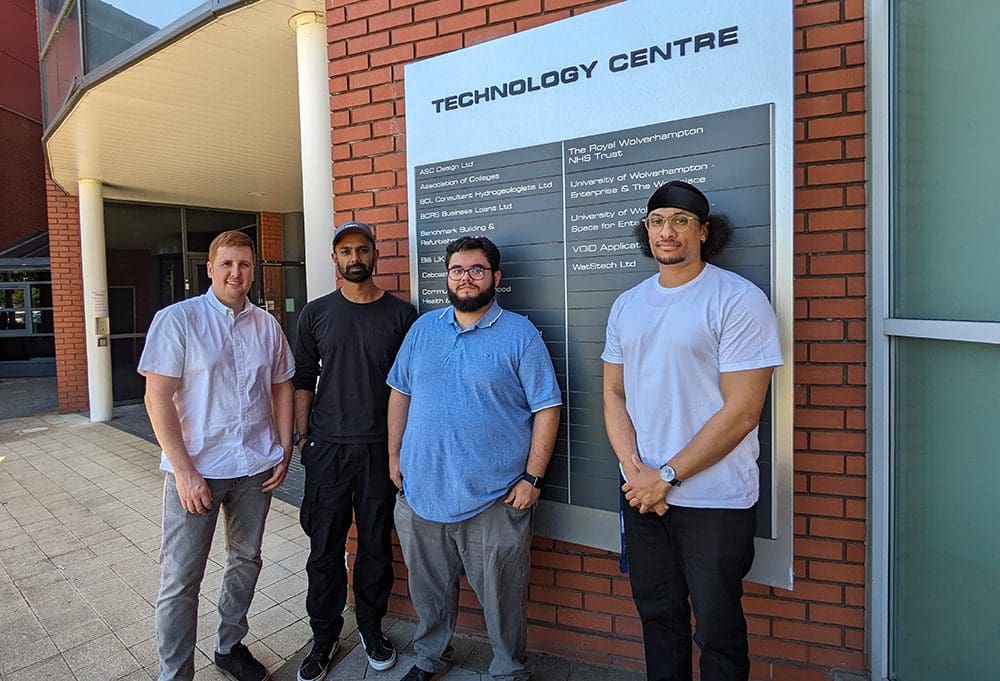 VOiD Applications outside of the Wolverhampton Science Park, Technology Centre Signage